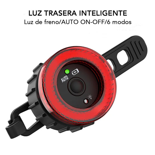 LUZ de SEGURIDAD TRASERA INTELIGENTE con SENSOR de FRENO